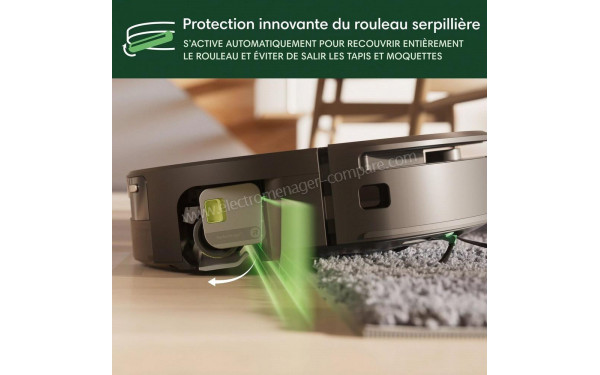 IROBOT Roomba Max 705 Combo AutoWash Dock Noir - Mise en situation