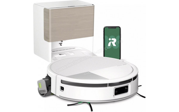IROBOT Roomba Max 705 Combo AutoWash Dock Blanc - Vue d'ensemble