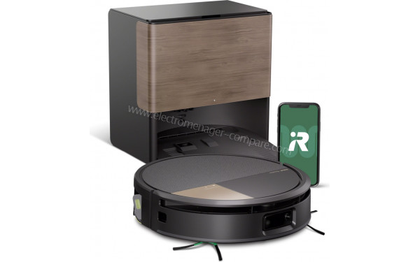 IROBOT Roomba Max 775 Combo AutoWash Noir - Vue d'ensemble