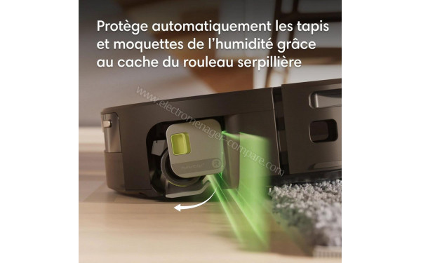 IROBOT Roomba Max 775 Combo AutoWash Noir - Mise en situation