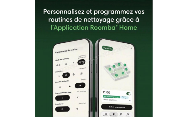 IROBOT Roomba Max 775 Combo AutoWash Blanc - Application pour smartphones ou tablettes