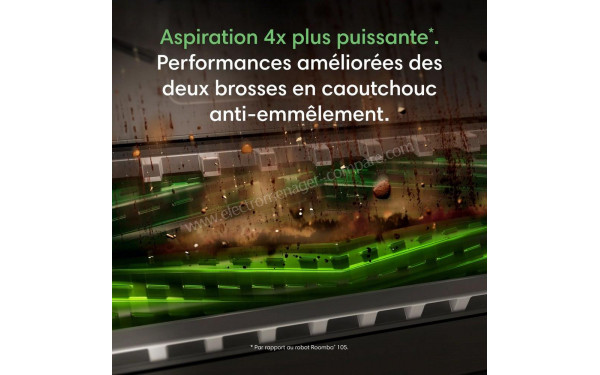 IROBOT Roomba Max 775 Combo AutoWash Blanc - Aspiration puissante