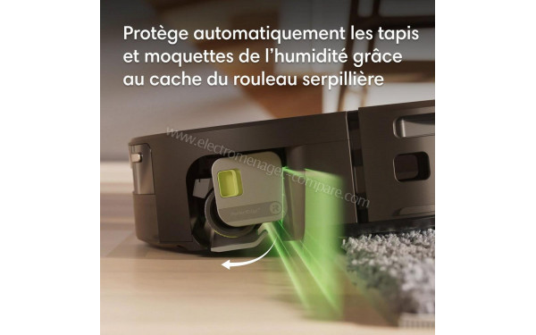 IROBOT Roomba Max 775 Combo AutoWash Blanc - Mise en situation