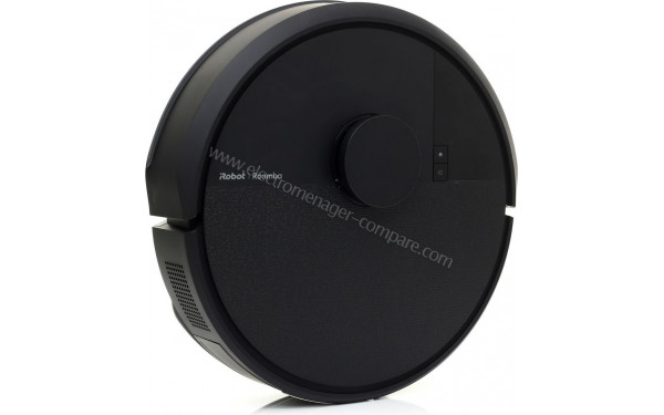 IROBOT Roomba 105 Combo Noir - Vue du dessus 3/4 gauche