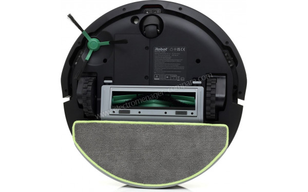 IROBOT Roomba 105 Combo Noir - Vue du dessous