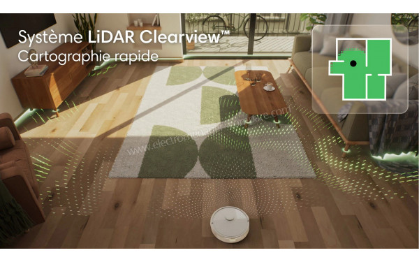 IROBOT Roomba 105 Combo Blanc - Mise en situation