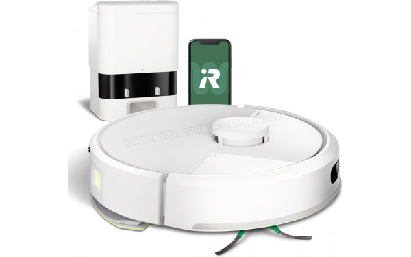 IROBOT Roomba 105 Combo AutoEmpty Dock Blanc - Vue d'ensemble