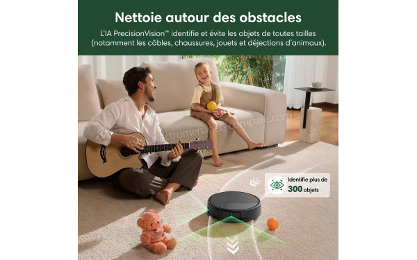 IROBOT Roomba Max 876 Combo Noir - Technologie IA PrecisionVision