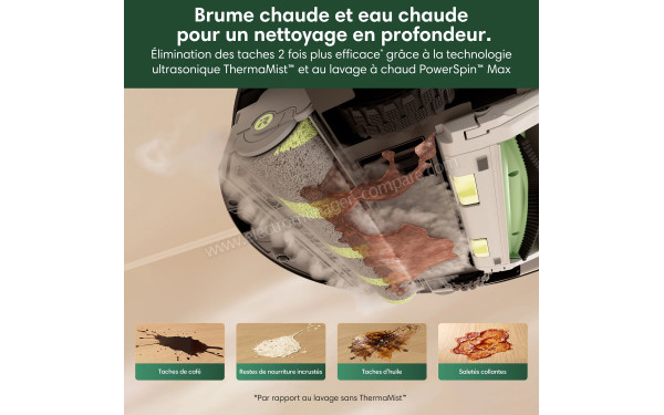 IROBOT Roomba Max 876 Combo Noir - Mise en situation