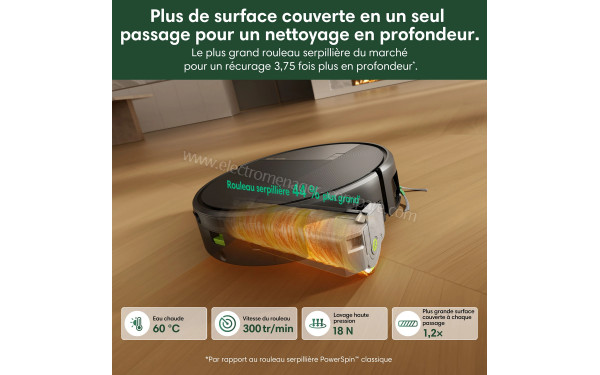 IROBOT Roomba Max 876 Combo Noir - Mise en situation
