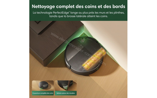 IROBOT Roomba Max 876 Combo Noir - Technologie PerfectEdge