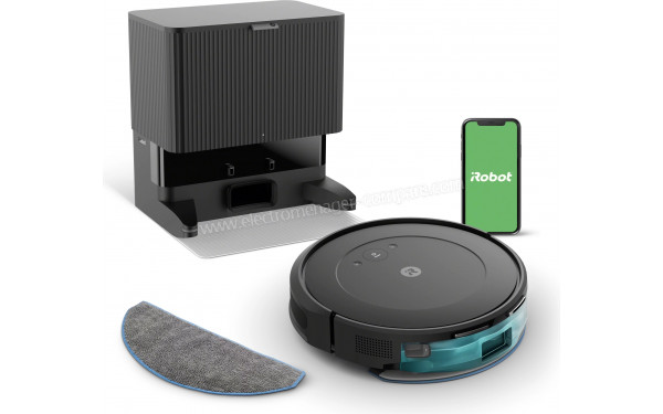 IROBOT Roomba Combo 2 Essential Noir - Vue d'ensemble