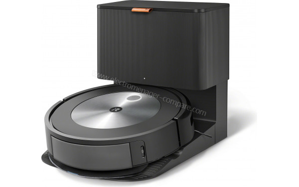 IROBOT Roomba Combo j5+ j557840 - Vue de 3/4 droite sur la base de chargement