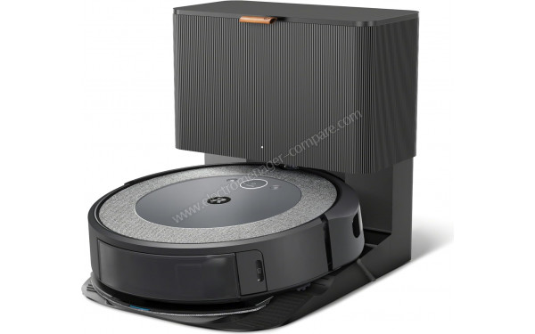 IROBOT Roomba Combo i5+ i557240 - Vue de 3/4 droite sur la base de chargement