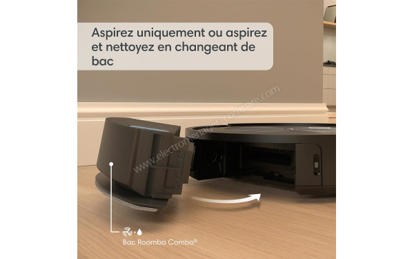 IROBOT Roomba Combo j5+ j557640 - Mise en situation