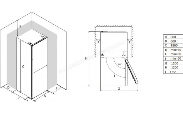 JEKEN JRFS293CBX-11 - Dimensions