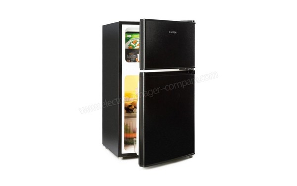 KLARSTEIN Big Daddy Cool 87 L Noir 2021 - Vue 3/4 gauche avec porte ouverte