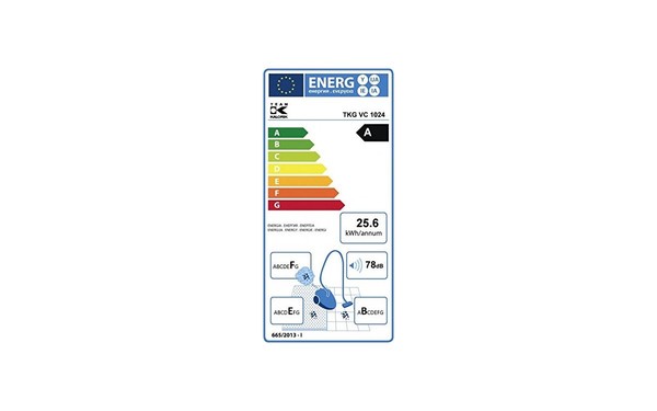KALORIK TKG VC 1024 - &Eacute;tiquette &eacute;nergie