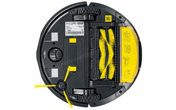 KARCHER RC 3 Jaune - Vue du dessous