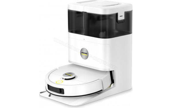 KARCHER RVM 4 Comfort - Vue de 3/4 droite sur la station de chargement