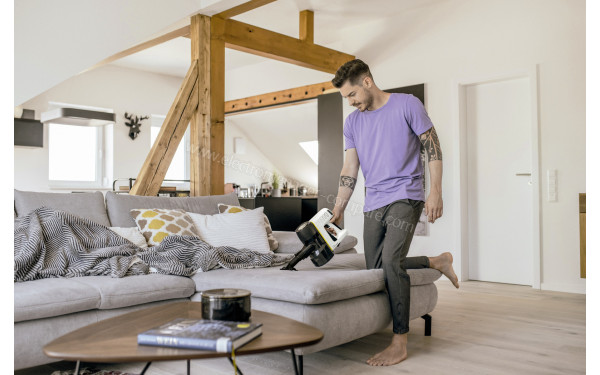 KARCHER VC 4 Cordless myHome Blanc - Mise en situation