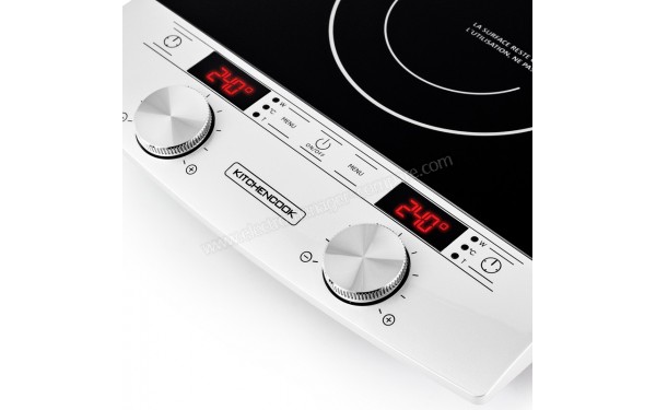 KITCHENCOOK INDUC2 Inox - Panneau de commandes