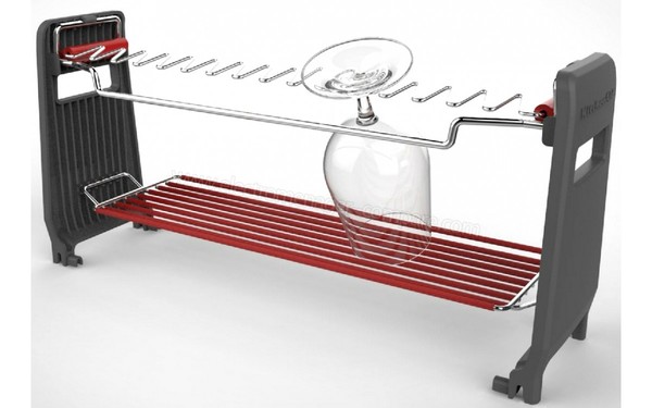 KITCHENAID KDSCM 82140 - Support verres &agrave; pied (cr&eacute;dit : Darty)