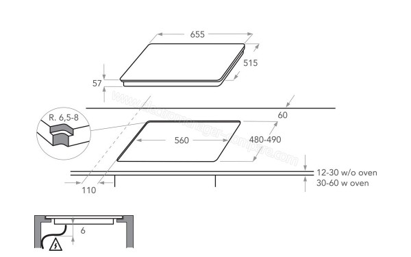 KITCHENAID KHIAS 86500 - Sch&eacute;ma technique