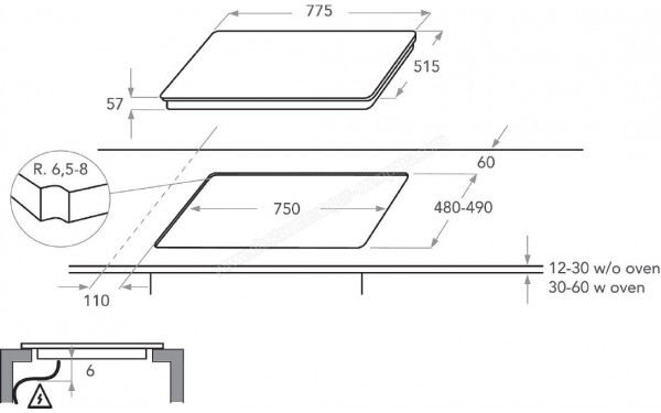 KITCHENAID KHIAS 87700 - Sch&eacute;ma technique