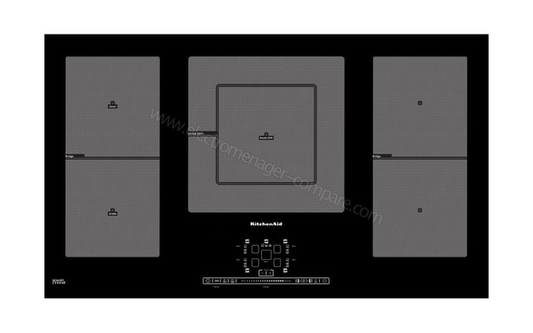 KITCHENAID KHIP5 90511 - Vue du dessus