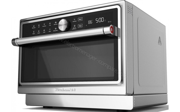 KITCHENAID KMQFX33910 - Vue 3/4 droite (cr&eacute;dit : Darty)