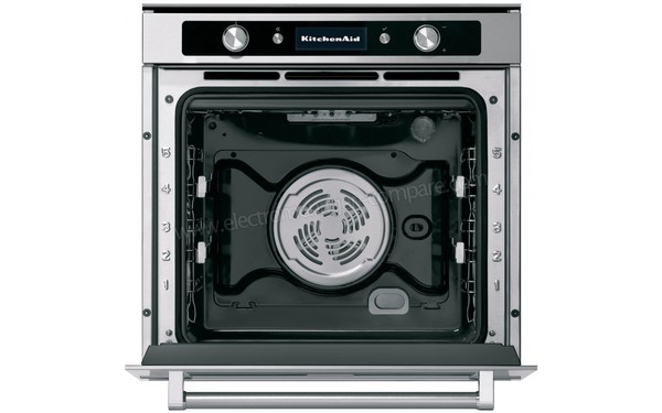 KITCHENAID KOASP 60600 - Vue de face, porte ouverte, gradins vides