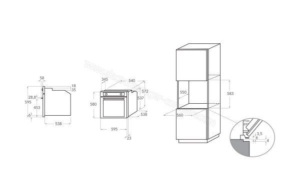 KITCHENAID KOASP 60602 - Sch&eacute;ma technique