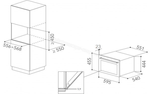 KITCHENAID KOQCXB 45600 - Sch&eacute;ma technique