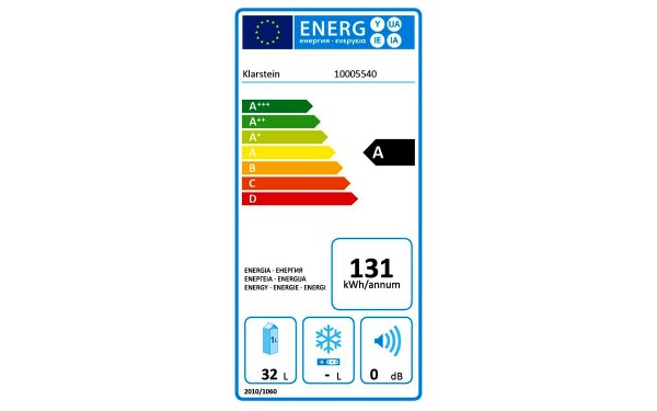 KLARSTEIN MKS-13 - &Eacute;tiquette &eacute;nergie