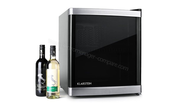 KLARSTEIN Beerlocker Argent - Vue 3/4 gauche