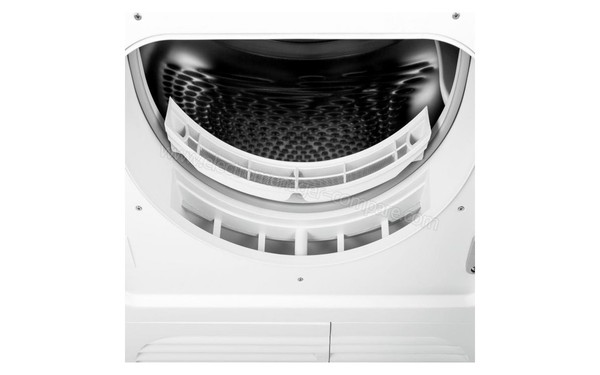 KLARSTEIN Savanna Blanc - Vue du filtre &agrave; pelluche