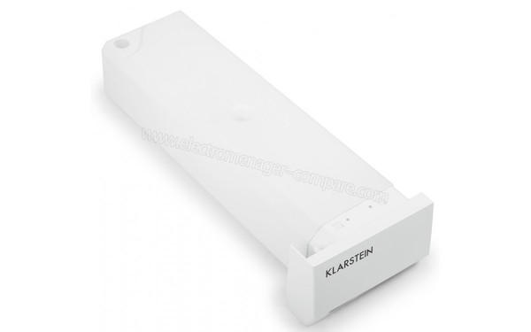 KLARSTEIN Savanna Blanc - Vue du bac de r&eacute;cup&eacute;ration d'eau