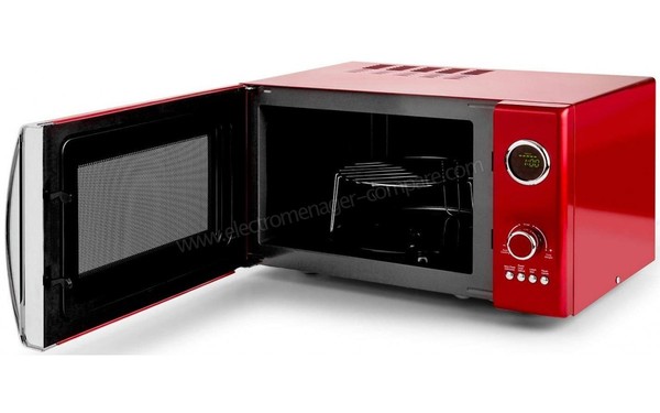 KLARSTEIN Fine Dinesty Rouge - Porte ouverte