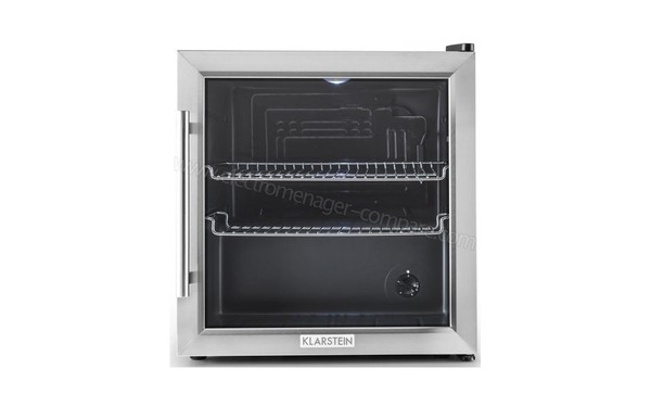KLARSTEIN Beersafe L Argent - Vue de face vide