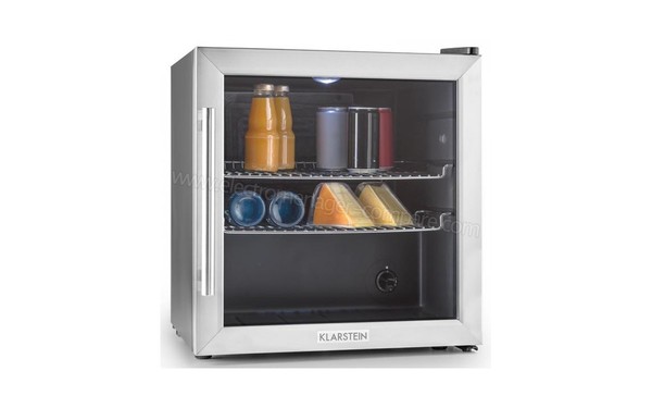 KLARSTEIN Beersafe L Argent - Vue 3/4 gauche