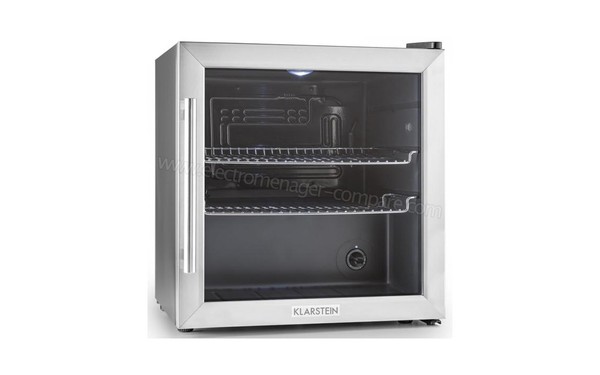 KLARSTEIN Beersafe L Argent - Vue 3/4 gauche vide