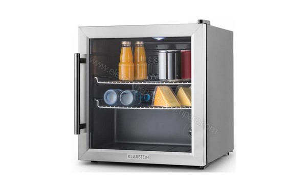 KLARSTEIN Beersafe L Argent - Vue 3/4 droite