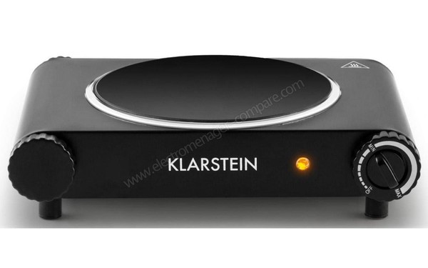 KLARSTEIN Captain Cook Noir - Vue de face