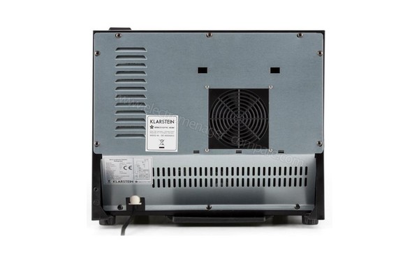 KLARSTEIN Minibar Cachette Noir 2015 - Vue de l'arri&egrave;re