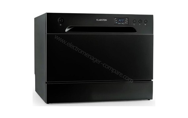 KLARSTEIN Amazonia 6 Noir - Vue 3/4 gauche