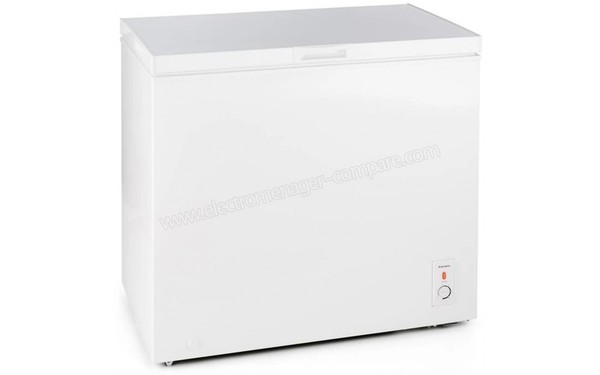 KLARSTEIN Iceblokk 200 A+  91 cm Blanc - Vue 3/4 gauche