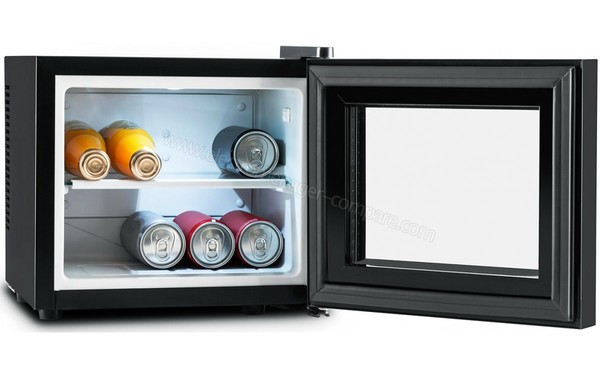 KLARSTEIN Frosty 10 L Noir Porte Vitr&eacute;e - Vue de l'int&eacute;rieur