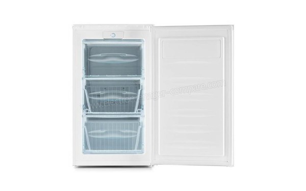 KLARSTEIN Garfield XL Blanc Classe F - Vue de l'int&eacute;rieur vide