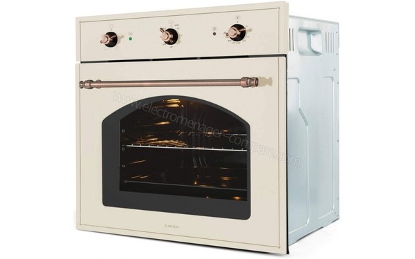 KLARSTEIN Vilhelmine Cr&egrave;me - Vue 3/4 droite